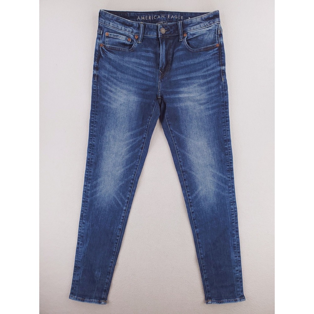American Eagle Jeans‎ Mens 32x36 Skinny Cropped Next Level Flex Denim Pants